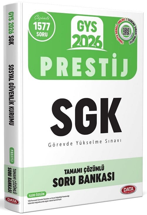 Data 2026 GYS SGK Prestij Soru Bankası Çözümlü Görevde Yükselme Data Yayınları