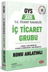 Data 2025 GYS Ticaret Bakanlığı İç Ticaret Grubu Konu Anlatımlı Görevde Yükselme Data Yayınları