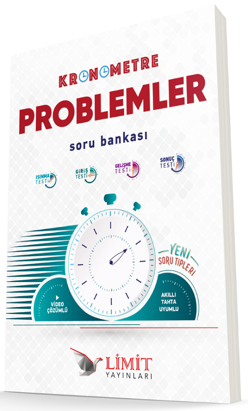 Limit YKS TYT AYT Problemler Kronometre Soru Bankası Çözümlü Limit Yayınları