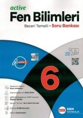 SÜPER FİYAT - SBM Yayınları 6. Sınıf Fen Bilimleri Active Soru Bankası SBM Yayınları