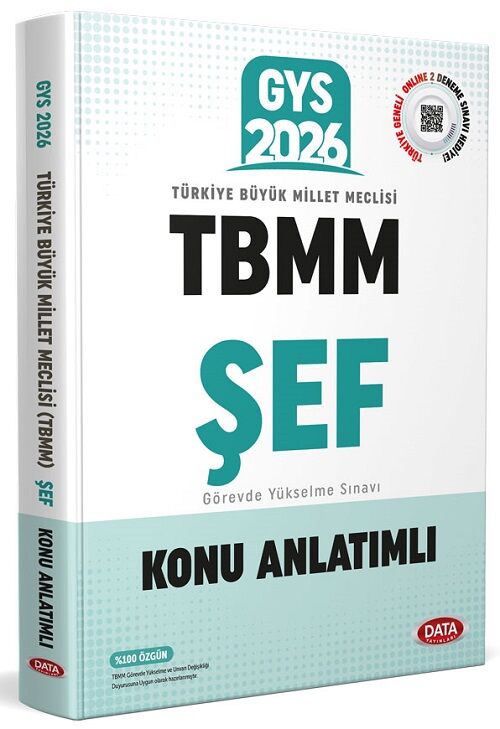 Data 2025 GYS TBMM Şef Konu Anlatımı Görevde Yükselme Data Yayınları
