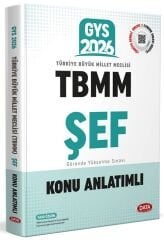 Data 2025 GYS TBMM Şef Konu Anlatımı Görevde Yükselme Data Yayınları