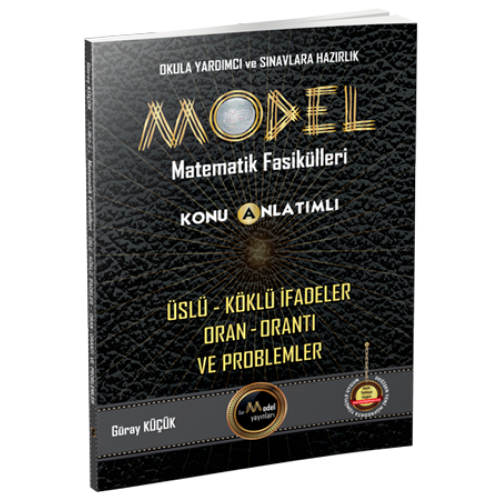 Gür Model Matematik Fasikülleri - Üslü Köklü İfadeler Oran Orantı ve Problemler Gür Model Yayınları