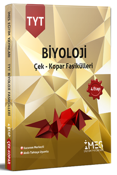 İMES Eğitim YKS TYT Biyoloji Çek Kopar Fasikülleri 4 Etap İMES Eğitim Yayınları