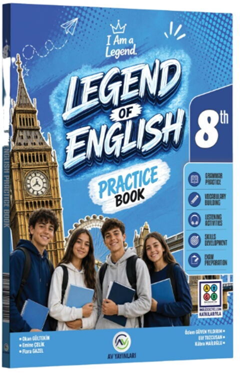 Av Yayınları 8. Sınıf İngilizce Legend Of English Practice Book Av Yayınları