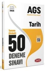 SÜPER FİYAT - Data 2025 MEB-AGS Tarih 50 Deneme Çözümlü Ultra Serisi Data Yayınları