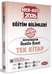 YENİ AGS - Data 2026 MEB-AGS Eğitim Bilimleri Özetin Özeti Tek Kitap Ultra Serisi Data Yayınları
