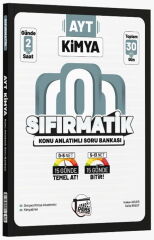 Ders Platosu YKS AYT Kimya Sıfırmatik Konu Anlatımlı Soru Bankası Ders Platosu