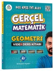 KR Akademi DGS KPSS TYT ALES Gerçel Matematik Geometri Video Ders Kitabı - Muhammet Elçi KR Akademi Yayınları