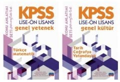 SÜPER FİYAT - Nobel KPSS Lise Ön Lisans Konu 2 li Set Nobel Sınav Yayınları