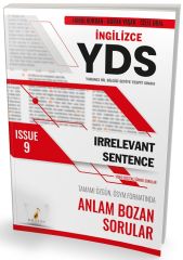 Pelikan YDS İngilizce Issue-9 Anlam Bozan Sorular Pelikan Yayınları