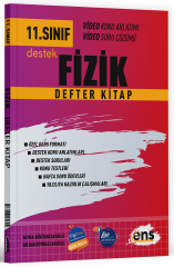 ENS Yayınları 11. Sınıf Fizik Destek Defter Kitap ENS Yayınları
