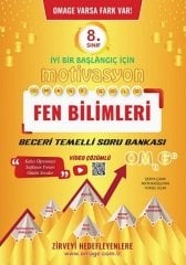 Omage 8. Sınıf Fen Bilimleri Motivasyon Soru Bankası Omage Yayınları