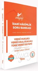 Temsil 2025 İMTİYAZ İdari Hakimlik Vergi Hukuku, Vergi Usul Hukuku, Türk Vergi Sistemi Soru Bankası Çözümlü 3. Baskı - Emek Sultan Özkan Temsil Yayınları