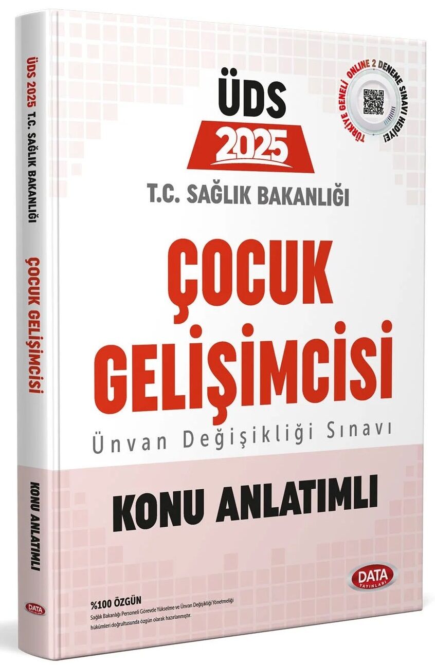 Data 2025 GYS ÜDS Sağlık Bakanlığı Çocuk Gelişimcisi Konu Anlatımlı Görevde Yükselme Ünvan Değişikliği Data Yayınları