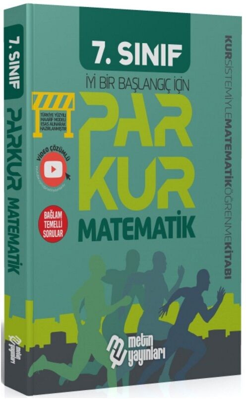 Metin 7. Sınıf Parkur Matematik Soru Bankası Çözümlü Metin Yayınları