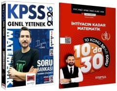 Yargı + Marka 2026 KPSS Matematik Soru Bankası 2 li Set - İlyas Güneş Yargı + Marka Yayınları