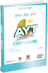 Üç Dört Beş 2026 YKS AYT Fizik 20 Deneme Video Çözümlü Üç Dört Beş Yayınları