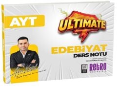 Retro YKS AYT Edebiyat Ultimate Ders Notu - Aker Kartal Retro Yayıncılık