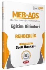 YENİ AGS - Data 2026 MEB-AGS Eğitim Bilimleri Rehberlik Soru Bankası Çözümlü Ultra Serisi Data Yayınları