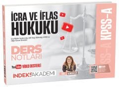 İndeks Akademi 2027 KPSS A Grubu İcra ve İflas Hukuku Video Ders Notları - Elif Kendüzler İndeks Akademi Yayıncılık