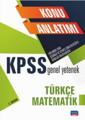 SÜPER FİYAT - Nobel KPSS Türkçe-Matematik Konu Anlatım Nobel Sınav Yayınları