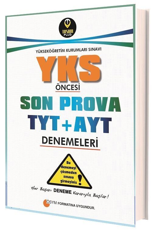 Tasarı YKS TYT AYT Öncesi Son Prova Denemeleri Tasarı Yayınları