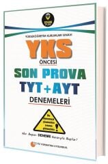 Tasarı YKS TYT AYT Öncesi Son Prova Denemeleri Tasarı Yayınları