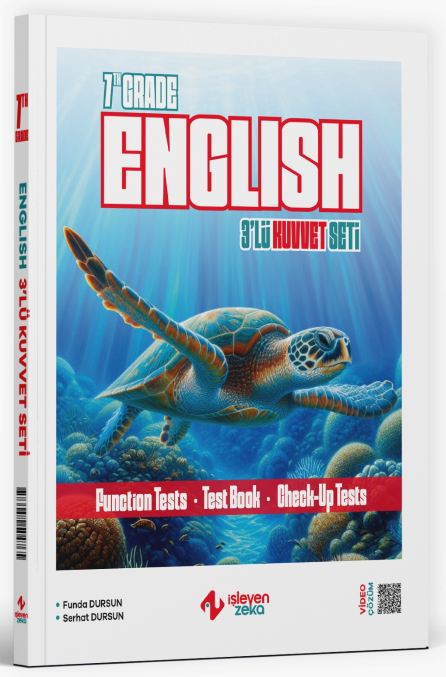 İşleyen Zeka 7. Sınıf İngilizce 3 lü Kuvvet Seti İşleyen Zeka Yayınları