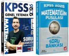 Yargı + CBA 2026 KPSS Matematik Soru Bankası 2 li Set - İlyas Güneş Yargı + CBA Yayınları