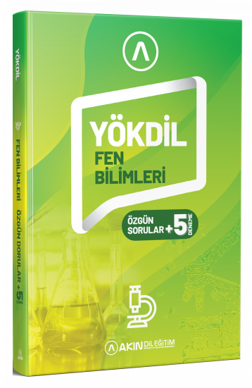 Akın Dil YÖKDİL Fen Bilimleri Özgün Soru Bankası ve 5 Deneme Akın Publishing