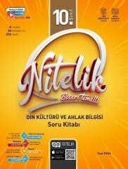 Nitelik 10. Sınıf Din Kültürü ve Ahlak Bilgisi Beceri Temelli Soru Kitabı Nitelik Yayınları