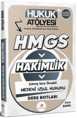 Dizgi Kitap Hukuk Atölyesi HMGS Hakimlik Medeni Usul Hukuku Ders Notları - Cem Şahin Dizgi Kitap