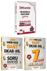 Yargı + Yönerge 2027 ÖABT MEB-AGS DKAB Din Kültürü ve Ahlak Bilgisi Alan Ders Notları + Soru Bankası + 7 Deneme 3 lü Set - Asya Tekin Yargı + Yönerge Yayınları