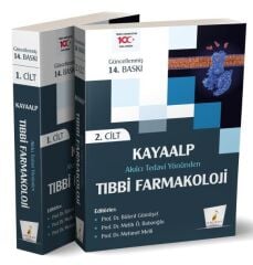 Pelikan Kayaalp Akılcı Tedavi Yönünden Tıbbi Farmakoloji 2 Cilt Set - Oğuz Kayaalp Pelikan Yayınları