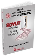 SÜPER FİYAT - Hoca Kafası 2023 KPSS TYT ALES DGS Soyut Paragraf Soru Bankası Çözümlü - Öznur Saat Yıldırım Hoca Kafası Yayınları