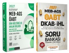 Pegem + Yönerge 2027 ÖABT MEB-AGS Din Kültürü Ahlak Bilgisi Öğretmenliği Konu + Soru Bankası 2 li Set Pegem Akademi + Yönerge Yayınları