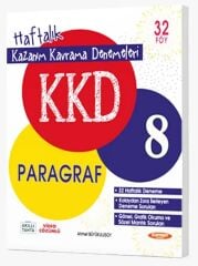 Kurmay ELT 8. Sınıf Paragraf KKD Maarif Modeli Haftalık Kazanım Kavrama Denemeleri Kurmay ELT Yayınları
