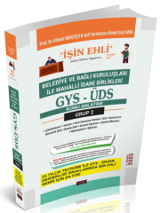 Savaş 2025 GYS ÜDS Belediye ve Bağlı Kuruluşları Mahalli İdareler Grup 2 Konu Anlatımı Görevde Yükselme Ünvan Değişikliği 4. Baskı - Ahmet Nohutçu Savaş Yayınları