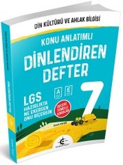 Eker Test 7. Sınıf Din Kültürü ve Ahlak Bilgisi Dinlendiren Defter Eker Test Yayınları