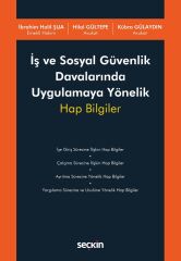 Seçkin İş ve Sosyal Güvenlik Davalarında Uygulamaya Yönelik Hap Bilgiler - Hilal Gültepe, Kübra Gülaydın Seçkin Yayınları