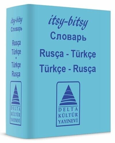 Delta Kültür Itsy Bitsy Rusça-Türkçe Türkçe-Rusça Mini Sözlük Delta Kültür Yayınları