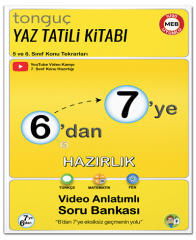 Tonguç 6 dan 7 ye Hazırlık Kitabı Tonguç Akademi