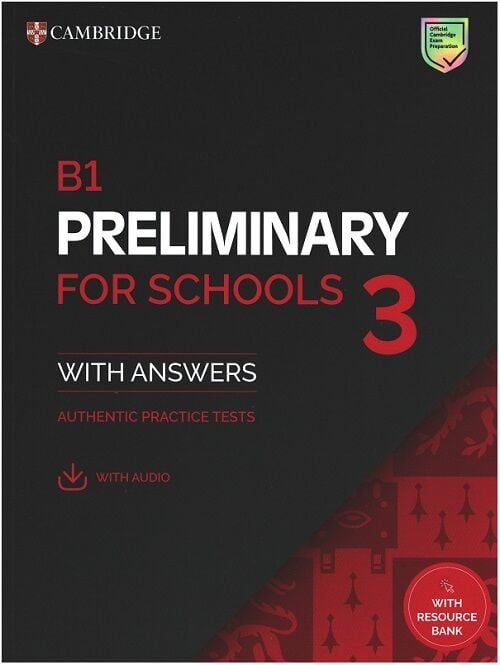 Cambridge B1 Preliminary for Schools 3 Students Book with Answers with Digital Pack Cambridge Yayınları