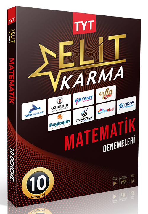 Elit Karma YKS TYT Matematik Elit Karma 10 Deneme Çözümlü Elit Karma