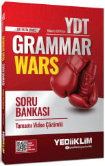 Yediiklim YDT Grammar Wars Soru Bankası Çözümlü - Fatih Çömez Yediiklim Yayınları