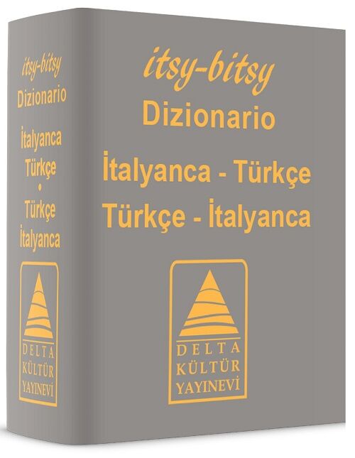 Delta Kültür Itsy Bitsy İtalyanca-Türkçe Türkçe-İtalyanca Mini Sözlük Delta Kültür Yayınları