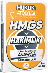 Dizgi Kitap Hukuk Atölyesi HMGS Hakimlik Avukatlık Kanunu Ders Notları - Mustafa Dinçdemir Dizgi Kitap