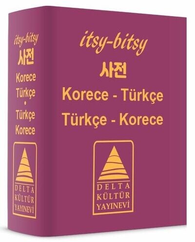 Delta Kültür Itsy Bitsy Korece-Türkçe Türkçe-Korece Mini Sözlük Delta Kültür Yayınları