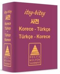 Delta Kültür Itsy Bitsy Korece-Türkçe Türkçe-Korece Mini Sözlük Delta Kültür Yayınları